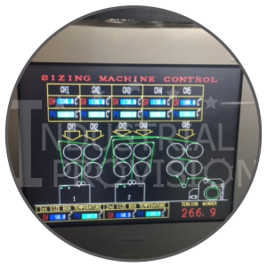 Sizing Machine Control Panel (Inverter, PLC & HMI Modification)