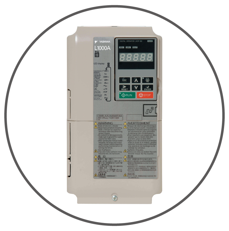Inverter Yaskawa Type L1000A for Elevator Applications